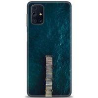 Samsung Galaxy M51 Kılıf HD Baskılı Kılıf - İskele + Tam Ekran Koruyucu