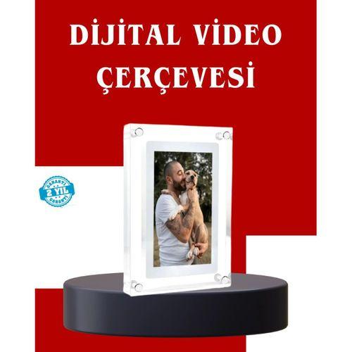 Çift Stereo Hoparlörlü 7 İnç Dijital Fotoğraf Çerçevesi – Zengin Ses Deneyimi