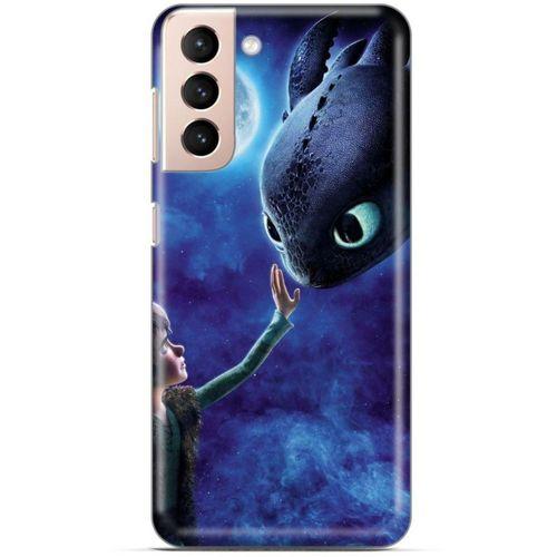Samsung Galaxy S21 Kılıf Dragons (40) Fit Silikon Kılıf Ejderha Takım Yıldızı
