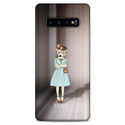 Samsung Galaxy S10 Plus Kılıf FunnyMaX (34) Slim Armor Kılıf Kahverengi