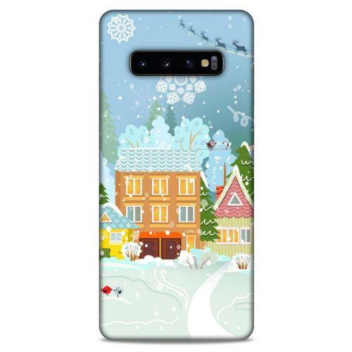Samsung Galaxy S10 Plus Kılıf Snowix (35) Fit Design Kılıf Karışık Renkli