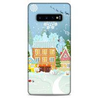 Samsung Galaxy S10 Plus Kılıf Snowix (35) Fit Design Kılıf Karışık Renkli