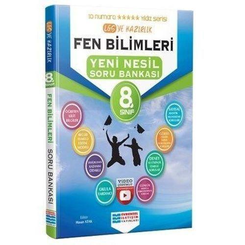 8. Sınıf Fen Bilimleri Yeni Nesil Soru Bankası Video Çözümlü Evrensel İletişim Yayınları