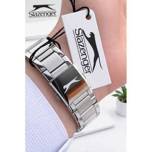 Slazenger Kasa Ve kordon Çelik 2 Yıl Garantili 10 Atm Fonksiyonları Aktif Erkek Kol Saati E.2570.X1