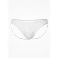 Seksi Dantelli Arkası Açık Seksi Beyaz Erkek Külot