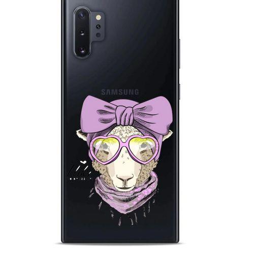 Zoologix (53) Samsung Galaxy Note 20 Ultra Şeffaf Kılıf Silikon Desenli