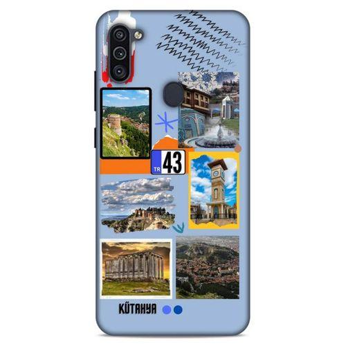Lopard Samsung Galaxy M11 Uyumlu Kılıf Şehirli ※ (43) Kütahya Thin Fit Kılıf