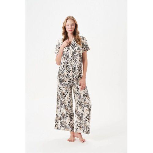 Pjs 29049 Kadın Düğmeli Pijama Takım