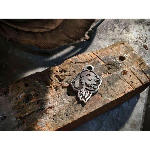 Golden Retriever Kolye - Sandcasting için optimize edilmiş - 5139828