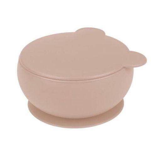 OiOi OiOi Silikon Kapaklı Kase Bubble Beige