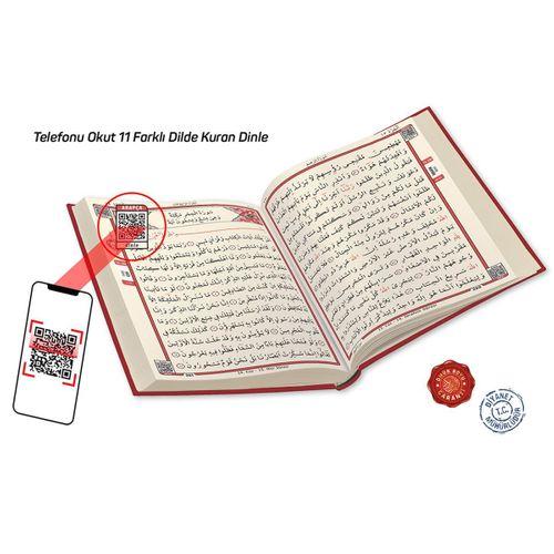 Kuranı Kerim Bilgisayar Hatlı Yeşil Renk Rahle Boy -