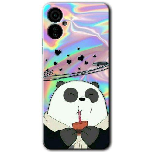 Tecno Spark 9 Pro Kılıf HD Desen Baskılı Arka Kapak - Milkshake Panda