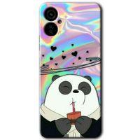 Tecno Spark 9 Pro Kılıf HD Desen Baskılı Arka Kapak - Milkshake Panda