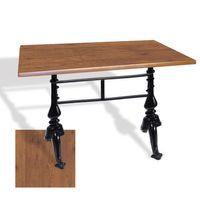 Dockers Çipa 3001 Döküm Ayak Masa 80x120 cm - (Werzalit, Wermodin ve Allzalit Tabla) - Novagento