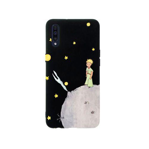 Samsung A50 Küçük Prens Premium Silikonlu Siyah Telefon Kılıfı