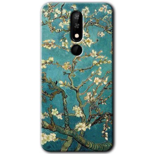 Casper Via P3 Kılıf HD Desen Baskılı Arka Kapak - Almond Blossom