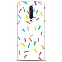 Oppo Reno 2Z Kılıf HD Baskılı Kılıf - Renkli Konfeti + Tam Ekran Koruyucu