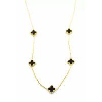 Vc Yonca Kolye - Siyah