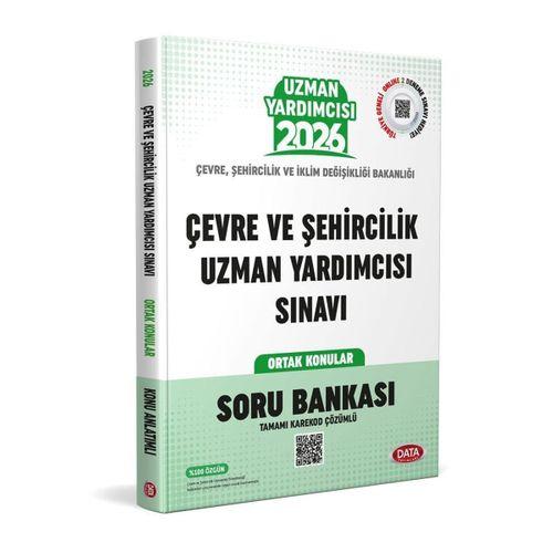 Çevre ve Şehircilik Bakanlığı Çevre ve Şehircilik Uzman Yardımcısı Sınavı Ortak Konular Soru Bankası Data Yayınları