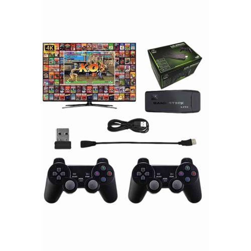 Çift Kollu 2.4g Kablosuz Retro 4k Game Stick 3500 Oyun Atari Hd Görüntü Kalitesi