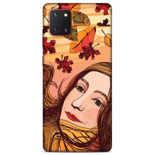 Lopard Samsung Galaxy Note 10 Lite Uyumlu Kılıf Sürreal Yüzler ♀ (9) Kılıf Baskılı