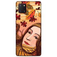 Lopard Samsung Galaxy Note 10 Lite Uyumlu Kılıf Sürreal Yüzler ♀ (9) Kılıf Baskılı