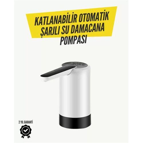 Katlanabilir Şarjlı Daana Su Pompası Pratik Kullanım