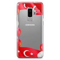 Samsung Galaxy S9 Plus Kılıf Balonlar Türkiye Bayrağı Arka Kapak Koruma Desenli Full Koruyucu