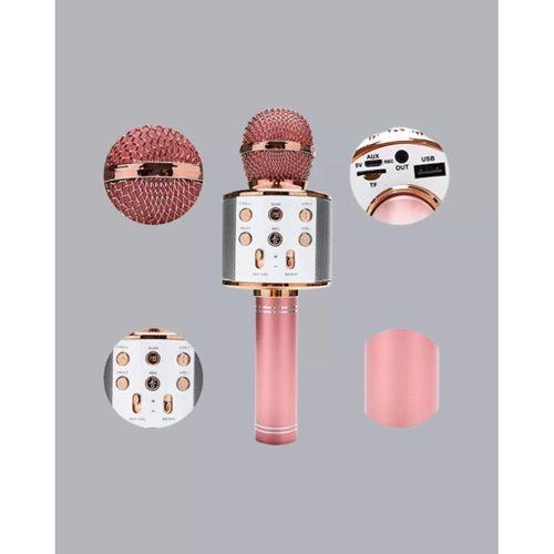 Bluetooth Karaoke Mikrofon – Yüksek Ses Kalitesi, Yankı Efektli, Uzun Ömürlü Pil