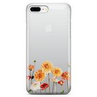 Apple iPhone 7 Plus Kılıf Buket Çiçek Arka Kapak Koruma Desenli Full Koruyucu