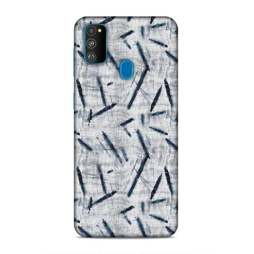 Samsung Galaxy M30s Uyumlu Kılıf Romans (29) Arka Koruma Kılıfı Kirli Beyaz