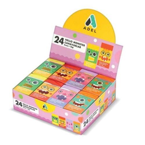 Adel Sevimli Canavarlar Silgi - 4 adet