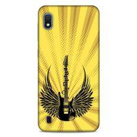 Lopard Samsung Galaxy A10 Uyumlu Kılıf Tattoo's (41) Tank Kılıf Gitar Dövmesi