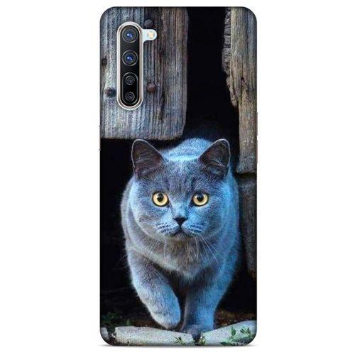 Lopard Oppo Reno 3 Pro 5g Uyumlu Kılıf Kediler (48) Bumper Kılıf Duman