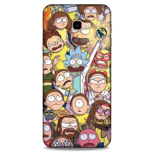 Samsung Galaxy J4 Plus Uyumlu Kılıf Rick And Morty (34) Slim Armor Kılıf Manager Morty