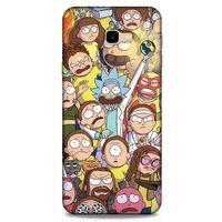 Samsung Galaxy J4 Plus Uyumlu Kılıf Rick And Morty (34) Slim Armor Kılıf Manager Morty