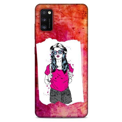 Lopard Samsung Galaxy A41 Uyumlu Kılıf Sokak Modası (81) TPU Kılıf