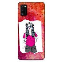 Lopard Samsung Galaxy A41 Uyumlu Kılıf Sokak Modası (81) TPU Kılıf