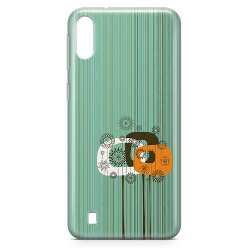 Samsung Galaxy M10 Kılıf Soyut Bahar Arka Kapak Koruma Desenli Full Koruyucu