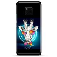 General Mobile GM 20 Kılıf FunnyMaX (6) Silikon Kılıf Siyah Zürafa