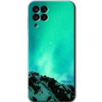 Galaxy M33 Kılıf HD Desen Baskılı Arka Kapak - Aurora + Kırılmaz Cam