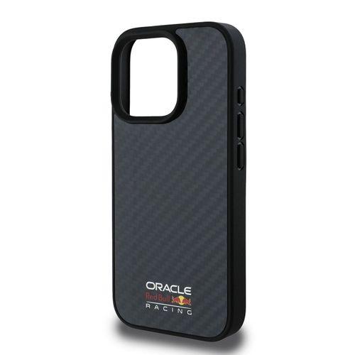 Apple iPhone 15 Pro Max Kılıf Redbull Orjinal Lisanslı M-safe Şarj Özellikli Karbon Fiber Tasarımlı Parlayan Logolu Kapak
