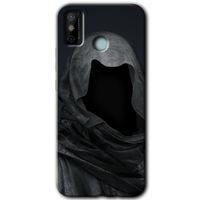 Potkal Hediye Fabrikası Tecno Spark 6 Go Kılıf HD Desen Baskılı Arka Kapak - Death