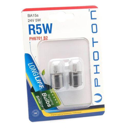 Blister R5W Uyumlu 24V 2'Li Blister