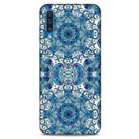 Samsung Galaxy A50 Uyumlu Kılıf Mavi Delisi (32) Soft Silikon Kılıf Motif