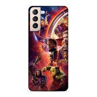 Samsung Galaxy S21 Plus Uyumlu Kılıf BMovie (41) Tank Kılıf Süper Kahramanlar
