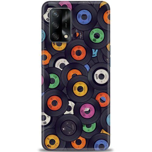 Oppo A74 Kılıf HD Baskılı Kılıf - Plaklar + Tam Ekran Koruyucu