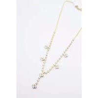 Xuping Taşlı Kolye - Altın