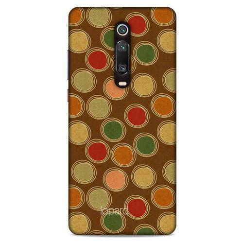 Xiaomi Mi 9T Kılıf Pastel Renkler (43) Thin Fit Kılıf Kahve Yeşil