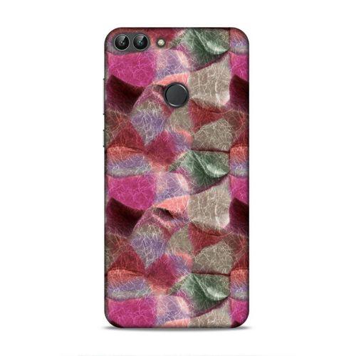 Huawei Psmart Uyumlu Kılıf Romans (30) Silicone Case Pembe Yeşil